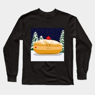 Angry Jelly Donut—Holidays Long Sleeve T-Shirt